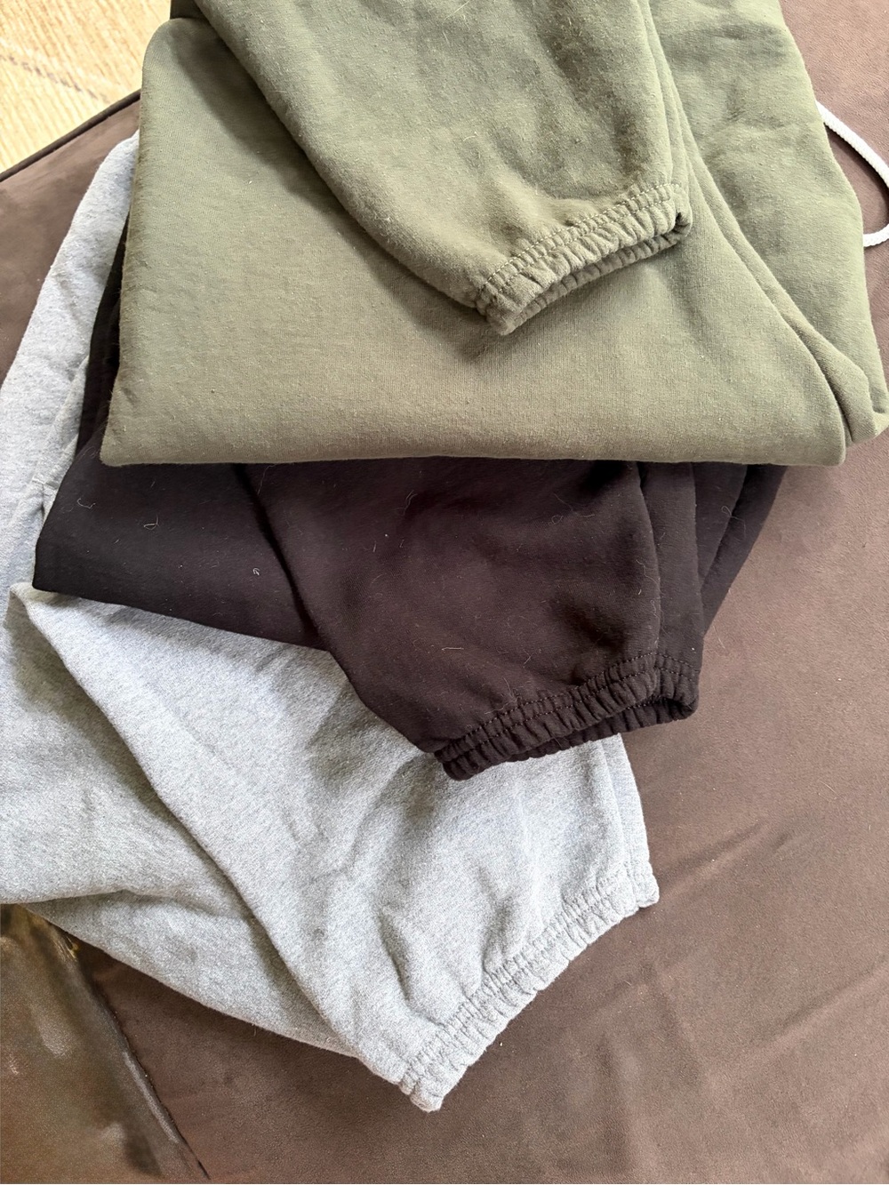 Athletic Works Fleece Sweatpants Bundle - Men's Size 2XL (Set of 3) Gray Black G